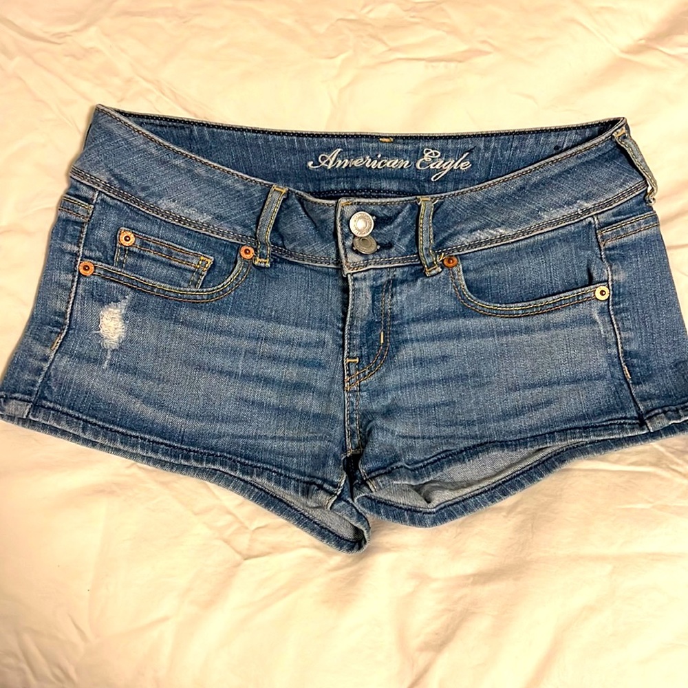 American eagle denim shorts